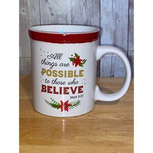 DesignPac All Things Are Possible To Those Who Believe Mark 9:23 Coffee Mug
